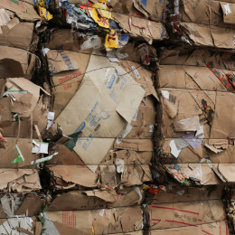 Fardo de papelão ondulado II